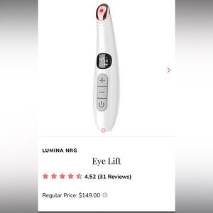 New unopened Lumina NRG 3 in 1 Eye Lift